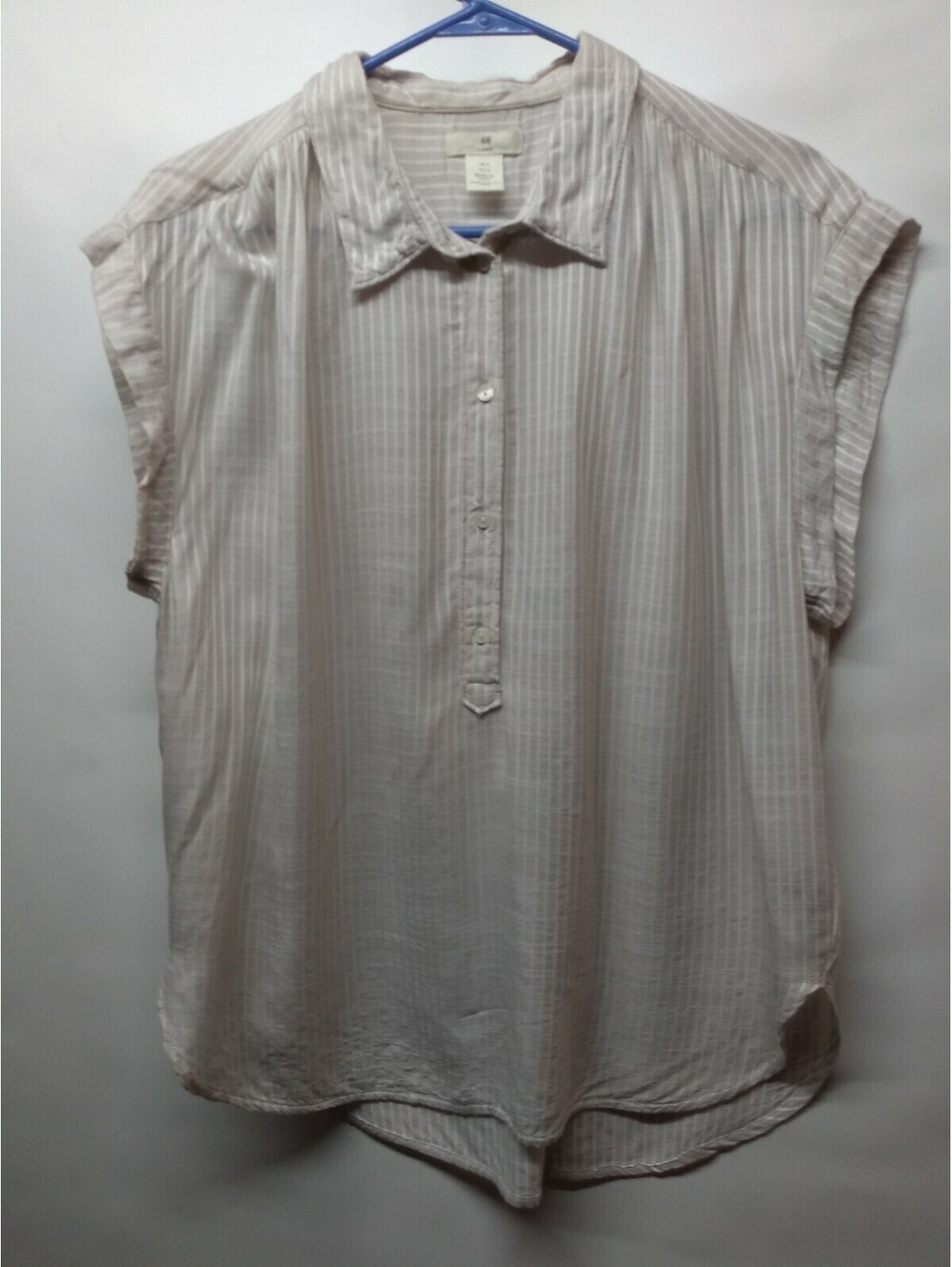 Hm logg shirt Women's Size 6 Striped 027